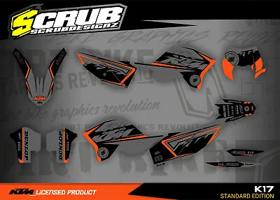 KTM Graphics EXC EXCf 125 200 250 300 400 450 530R 2008 2009 2010 2011 Decals • $252.89