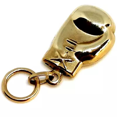 £99.99 • Buy Boxing Glove Charm Fob Pendant XRF Tested 375 9ct Gold Gym Sparring Box Fighter
