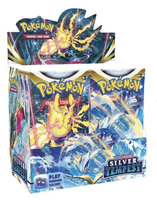 $199.95 • Buy Silver Tempest Booster Box 36 Packs Pokemon TCG - New And Sealed