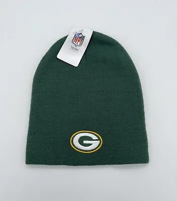 Green Bay Packers Vtg NFL Football Winter Beanie Sports Hat Ski Cap NWT • $4