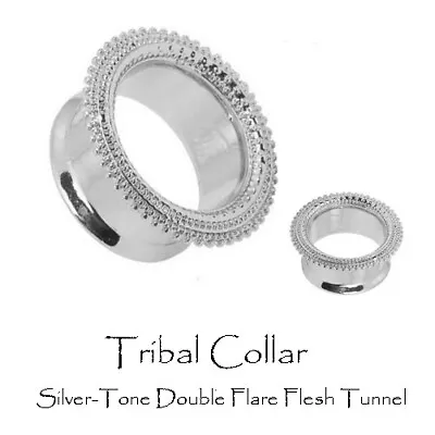 £4.25 • Buy  Steel Flesh Tunnel - Ear Plug Stretcher - Screw Fit - Double Flare