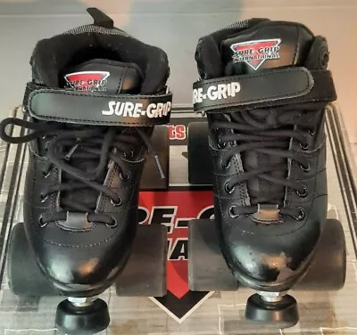 Sure Grip International Boxer Quad Speed Roller Skates Rebel Size 4 • $29.99