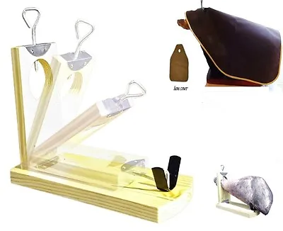 Ham Stand QUALITY Prof Spanish Serrano Paleta Iberico Gondola HOLDER HANGER SET • £25.99