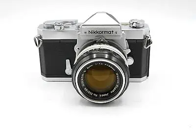 Nikon Nikomat Nikkormat FTN SLR Film Camera W/ Optional 50mm F/1.4 NAI Lens • $188.28