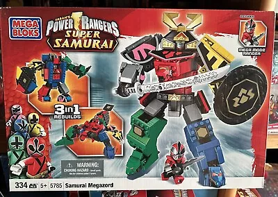 NEW POWER RANGER Samurai Megazord MEGA BLOKS Super Sentai MINIFIGURES Shinkenger • $64