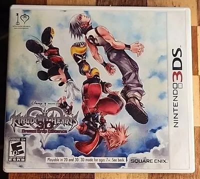 Kingdom Hearts 3D: Dream Drop Distance [3DS] 🗝️ CIB W/MANUAL 🗝️  • $10
