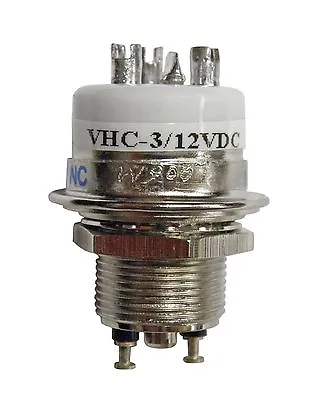 $124.95 • Buy New VHC-3 SPDT Vacuum Relay 12 VDC For HV Switching