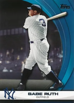 2011 Topps #WHP1 New York Yankees Great Babe Ruth Insert  • $9.99