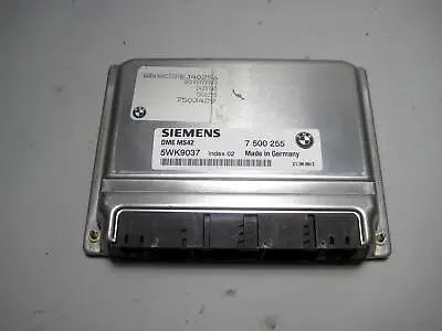 1999-2000 BMW M52TU Engine Computer MS42 DME ECU ECM E39 E46 Z3 OEM USED • $89.25