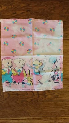 £5 • Buy Vintage Pinky And Perky Handkerchief