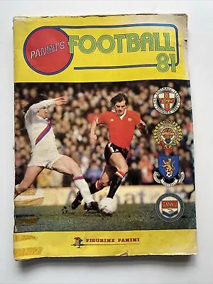 1981 Panini UK Leagues Football Sticker Album Rare Complete Book Collectable • £29