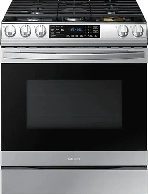 $1499 • Buy Samsung NX60T8511SS 6 Cu.ft. Stainless Steel Slide-In Sealed Burner Gas Range 