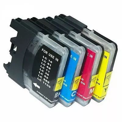 4 PCS Ink Inkjet Set For Brother LC61 LC65 MFC-295CN MFC-490CN MFC-490CW Printer • $8.89