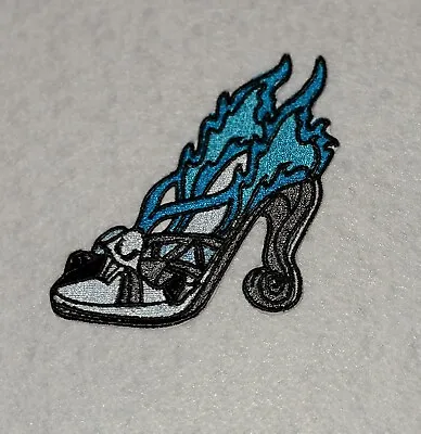 Hades Villain Shoe 4 Inch Iron On Embroidered Applique Patch • $6.50