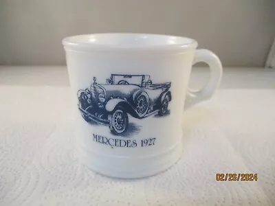 Vintage Mercedes 1927 Shaving Mug Surrey Convertible Car Coffee Cup Made In USA • $8.99