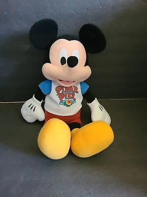 Disney Pixar Pier Mickey Mouse Stuffed Toy Disneyland Plush 21  • $21
