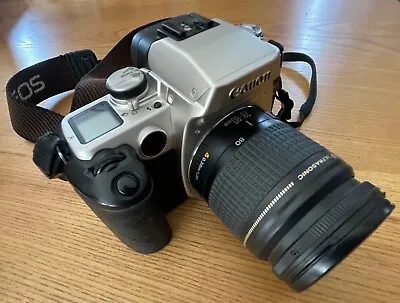 Canon EOS 50E EF 28-80 F/3.5-5.6 IV Semi Hard Case Fuji Superior Film Boxed • £100