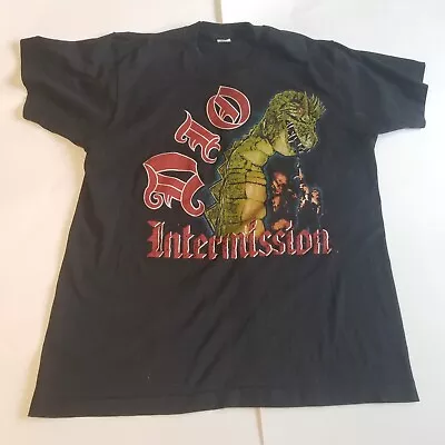 Vintage Dio Intermission T-Shirt Black Band Heavy Metal T Shirt XL X-Large • $299.99