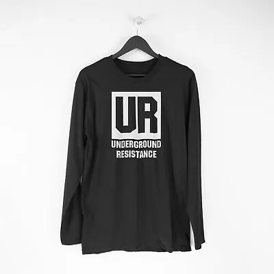 Underground Resistance Records Long Sleeve T-Shirt - Detroit Techno House • £15.95