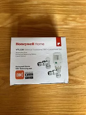 Honeywell Vtl120 TRV And Lockshield Set • £15