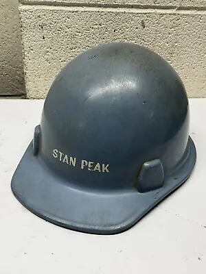 Vintage MSA Hard Hat Skullgard Glass Fiber Other Stan Peak Blue • $14.99