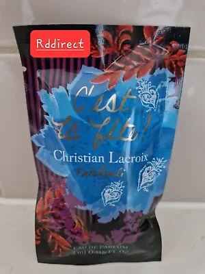 10x Christian Lacroix C'est La Fete Patchouli 2ml EDP Vial Spray • £9.99