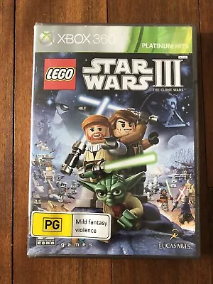 Lego Star Wars 3: The Clone Wars For Microsoft XBOX 360 NTSC • $20