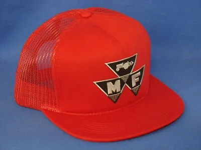 Massey Ferguson Tractor Hat-Red/Mesh-K Brand K Products-US Assembled - Tri Logo • $35