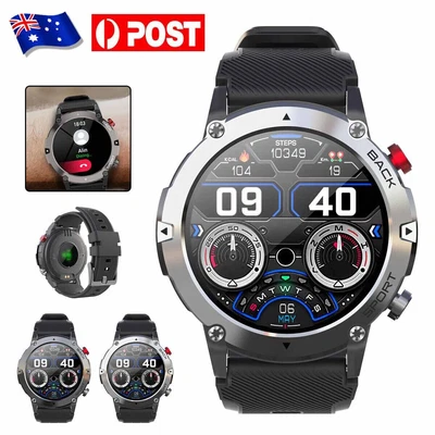 $49.95 • Buy Smart Watch Fitness Tracker Heart Rate Blood Pressure Men Women Sport Watches AU