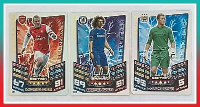 12/13 Topps Match Attax Extra Trading Cards - 100 Club & Limited Edition • £1.75