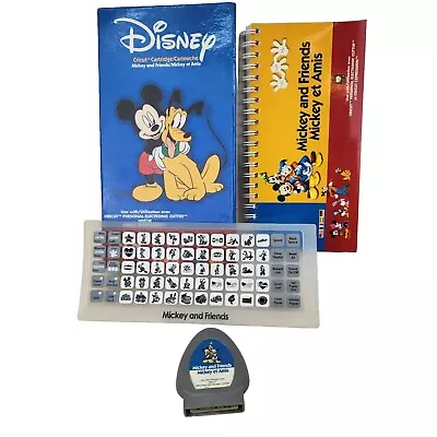 Cricut Disney Mickey And Friends Cartridge Keyboard Manual And Storage Box • $12.22