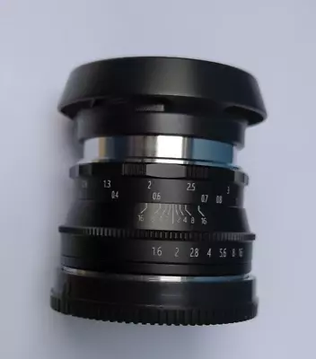 Pergear 35mm F/1.6 For Sony E-Mount APS-C Manual Prime Lens • £49.99