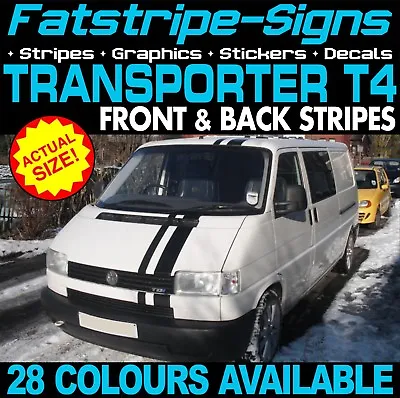 To Fit VW TRANSPORTER T4 STRIPES GRAPHICS STICKERS DAY VAN CAMPER VDUB SWB LWB • $41.06