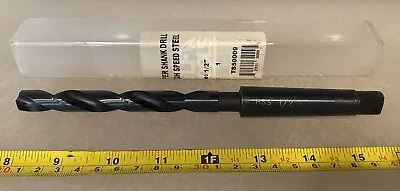 Qty Of 4 Alfa Tools 1/2  HSS Drill Bits. #2 Morse Taper Shank TS50009 NEW • $95