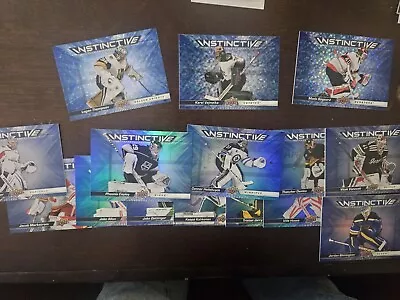 (15) 2023-24 UD Upper Deck Series 2 Instinctive Lot - Hellebuyck  Oettinger+ • $13.66