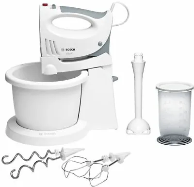 £116.39 • Buy Bosch Mfq3561w Hand Stand Food Mixer Robot 450w, 5 Speeds, Bowl Cake Kitchen New