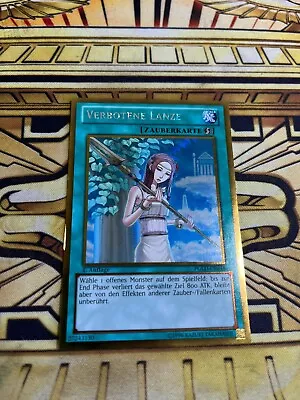 Yugioh Forbidden Spears PGLD-DE048 Gold Rare • £4.13