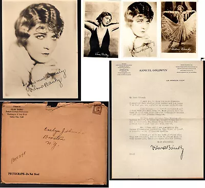 Vintage VILMA BANKY Photo Post Cards Form Letter • $24.99