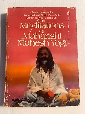 Meditations Of Maharishi Mahesh Yogi (The Vedas) 1973 Bantam Lightly Read • $36.99