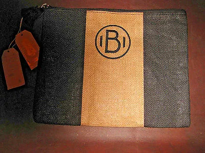 Bb: Women's Mudpie Initial Monogramed Beach Bag Handbag Bag Carry All Case  Nwt  • $9.99