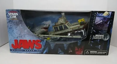 JAWS McFarlane Toys Deluxe Boxed Set Movie Maniacs 4 New Sealed • $469.98
