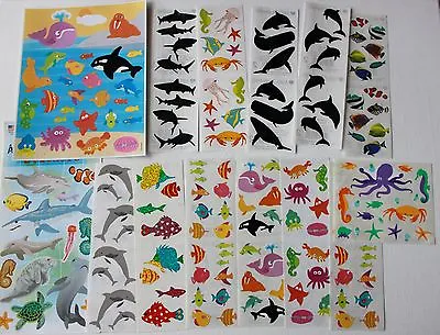 Mrs. Grossman Sticker Sheet You Choose - Ocean Fish • $2.59