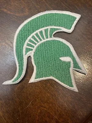 MSU Michigan State Spartans Embroidered Iron On Patch  Vintage 3  • $6.59