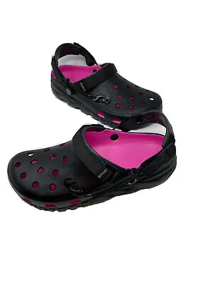 Crocs Post Malone X Duet Max II Clog Men’s 10 Black/Pink NEW • $179