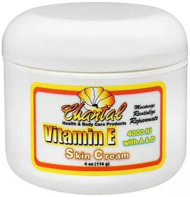 Chantal Vit E 4000iu W Vit/a&d Cream 4oz • $8.39