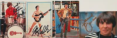 THE MONKEES Signed Autograph Trading Cards Set JonesNesmithDolenzTork JSA LOA • $699.99