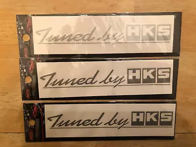 Tuned By HKS Decal Emblem 3 Set - NEW SEALED • $39.50