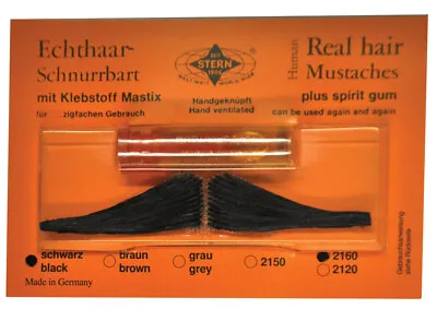 $34.99 • Buy Italian Mustache - Real Hair