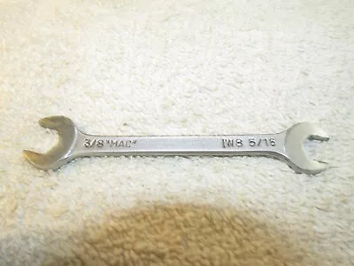 Vintage MAC  IW8 Open End Vintage Wrench Miniature 3/8  And 5/16  • $18