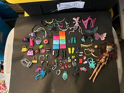 Large Lot  Monster High Accessories And Doll • $95